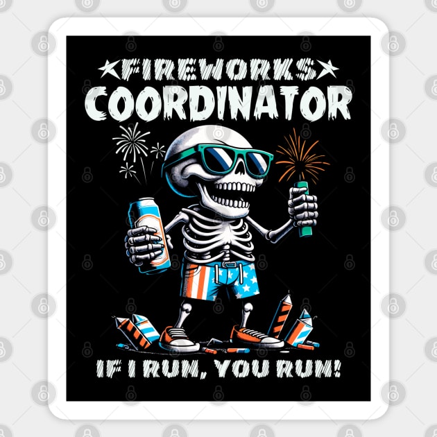 Fireworks Coordinator Sticker by Etopix